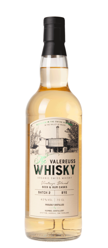 Whisky ValeReuss Rye Batch 2 Vintage Blend (Bio Knospe*)