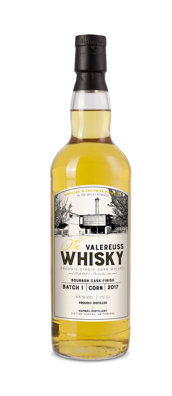 Whisky ValeReuss Corn Batch 1 2017  (Bio Knospe*)