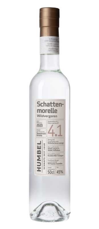 Nr. 4.1 Schattenmorelle Sauerkirsch wildvergoren 2023 Sonderedition