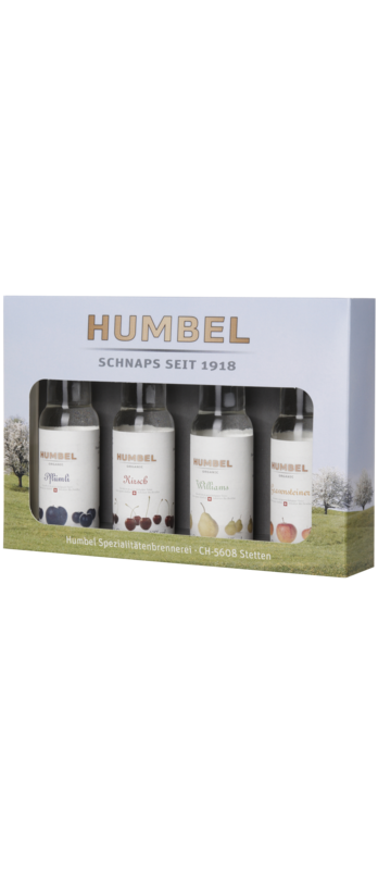 Bio-Portionen Packung 4x2cl, 40%vol. (Knospe*)