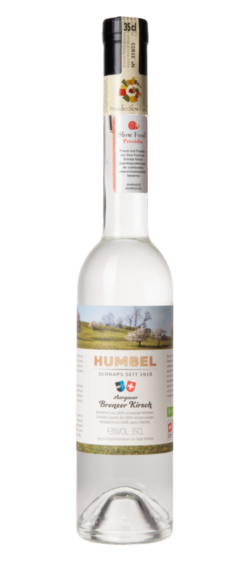 Aargauer Brenzer Kirsch (Suisse Garantie, Hochstamm, Slow Food)